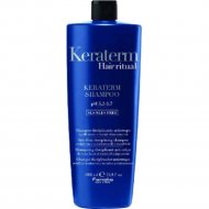 Шампунь «Fanola» Keraterm Hair Ritual, для выпрямленных и химически поврежденных волос, 86413, 1000 мл