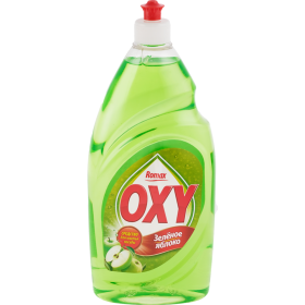 Сред­ство для мытья посуды «Romax» Oxy, яблоко, 900 г