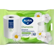 Туалетная бумага влажная Aura Nice, 42 шт