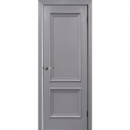 Дверь «Юркас шпон» Валенсия-4 ДГ Циркон, 200х80 см