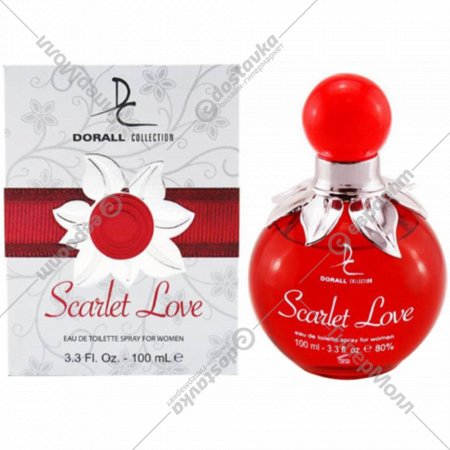 Туалетная вода для женщин «Scarlet Love» Dorall Collection, 100 мл