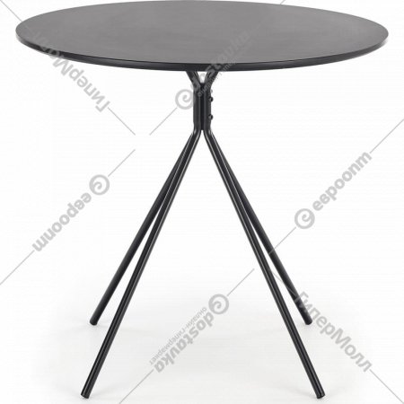 Обеденный стол «Halmar» Fondi, черный матовый