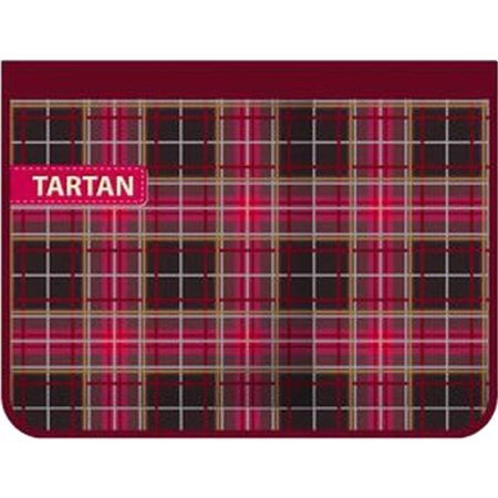 Папка для труда «Оникс» ПТ-Р4 Клетка бордо, А4