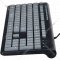 Клавиатура «Oklick» 480M, черный/серый