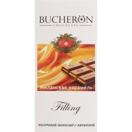 Шоколад Bucheron Filling, молочный со вкусом миланской карамели, 85 г