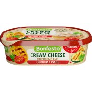 Сыр творожный «Bonfesto» овощи гриль, 65%, 140 г