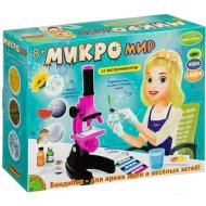 Научная игра «Bondibon» Микромир. 13 экспериментов, ВВ3379