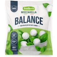 Сыр мягкий «Bonfesto» моцарелла мини, 30%, 250 г