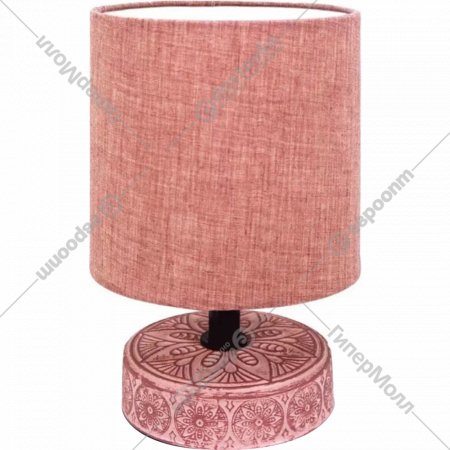 Настольный светильник «Лючия» Лима (455), темно-розовый