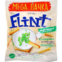 

Сухар.пш.-рж. "ФЛИНТ" (смет.с зел.)110гр