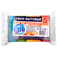 

Губки бытовые (80*55*27,5 шт,НIT)