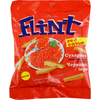 

Сухар. пш.-рж. "ФЛИНТ" (красн. икра)70гр