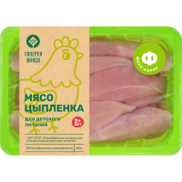 

Филе малое цыпл.бройл.охл. 600 г.