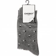 Носки мужские «Chobot» серые, размер 27-29, 4223-008
