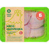 

Бедро цыпл.бройл.охл. 600 г.