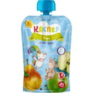 Пюре фруктовое Каспер яблоко-груша, 85 г