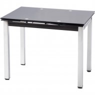 Обеденный стол «Halmar» Logan, раскладной, черный
