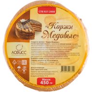Коржи«МЕДОВЫЕ»450г