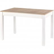 Обеденный стол «Halmar» Maurycy, раскладной, дуб сонома/белый