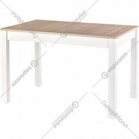 Обеденный стол «Halmar» Maurycy, раскладной, дуб сонома/белый