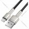 Кабель «Baseus» Cafule, Metal Data USB to IP 2.4A, Black, CALJK-A01, 1 м