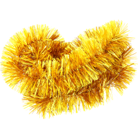 

Мишура новогодняя (5-180-10)золотой