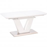 Обеденный стол «Halmar» Mistral, раскладной, белый