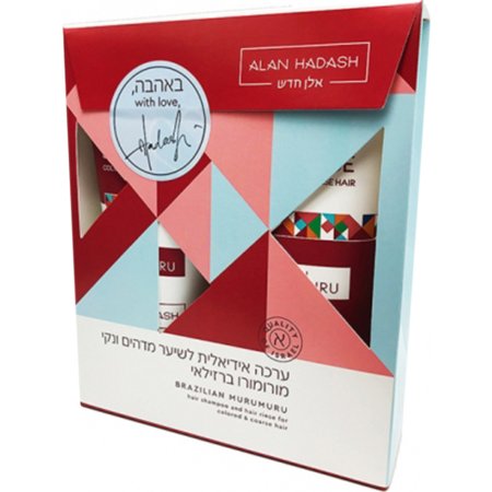 Набор косметики «Alan Hadash» Brazilian Murumuru шампунь + кондиционер для окрашенных волос, 2х200 мл