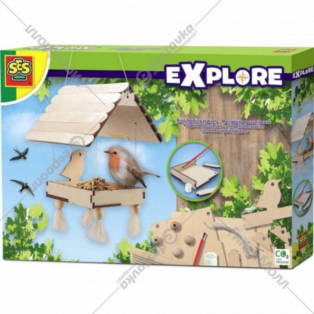 Набор для творчества «SES Creative» Explore, Собери кормушку для птиц, 25114