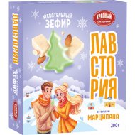 Зефир жевательный «Лавстория» со вкусом марципана, 200 г