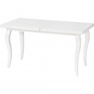 Обеденный стол «Halmar» Mozart, раскладной, белый