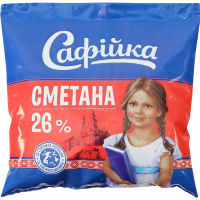 

Сметана 26% (п/п) Полоцк 400г
