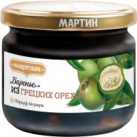

Варенье"МАРТИН"(из грецких орехов) 390г