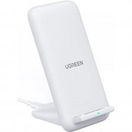 Беспроводное зарядное устройство «Ugreen» 15W Wireless Charger Stand CD221, White, 80576