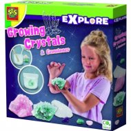 Набор для творчества «SES Creative» Explore, Вырасти кристаллы и минералы, 25115