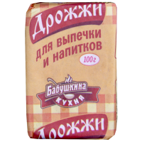

Дрожжи БАБУШКИНА КУХНЯ" 100г