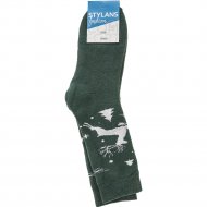 Носки мужские «Stylan's» зеленые, размер 27, арт. SM-KT-3-MХР