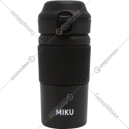 Термокружка «Miku» TH-MGC-380-BLK, черный, 380 мл