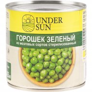 Горошек зеленый консервированный «Under Sun» 400 г