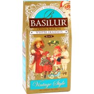 Чай черный «Basilur» зимние каникулы, 85 г.