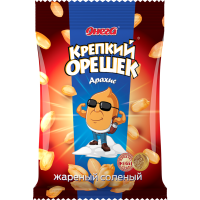 

Арахис "КРЕПКИЙ ОРЕШЕК"(жарен,солен)120г