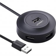 USB-хаб «Ugreen» CR106, Black, 20277
