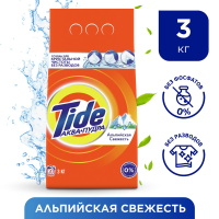 

Порошок стир."TIDE" (авто,альп.св) 3000г