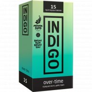 Презервативы «Indigo» Over-time №5 продленного действия, 15 шт