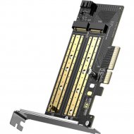 Плата расширения «Ugreen» M.2 M-Key + M.2 B-Key to PCI-E3.0X4, CM302, 70504
