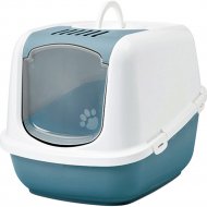 Туалет-домик «Savic» Nestor Jumbo, белый/голубой, 66.5х48.5х46.5 см