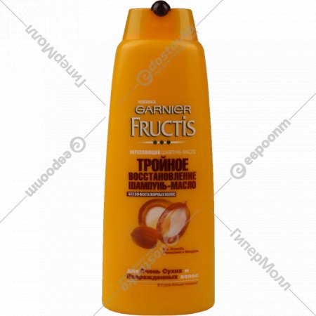 Шампунь-масло для волос «Fructis» тройное восстановление, 400 мл
