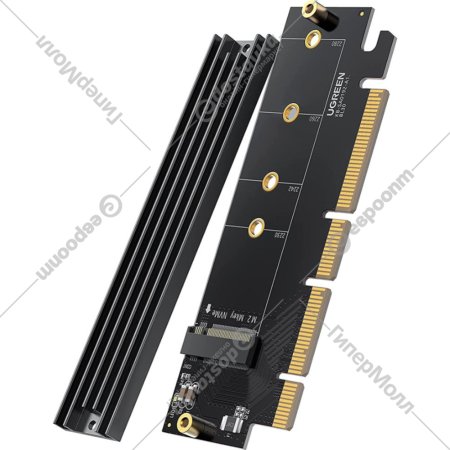Плата расширения «Ugreen» PCIe 4.0(16?), to M.2 NVMe Expansion Card CM465, 30715