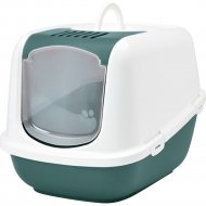 Туалет-домик «Savic» Nestor Jumbo, белый/темно-зеленый, 66.5х48.5х46.5 см