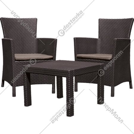 Комплект мебели «Allibert» Rosario Balcony, коричневый